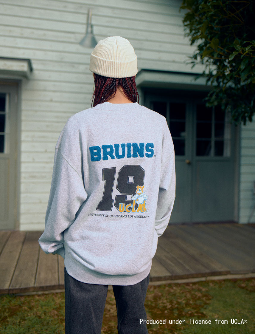 UCLA サガラ刺繍ロゴトレーナー｜NUTMEG(ナツメグ)公式オンライン