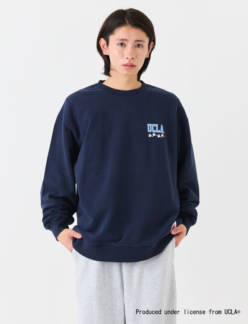 UCLA マスコットJoe Powプリント BIGトレーナー｜NUTMEG(ナツメグ)公式