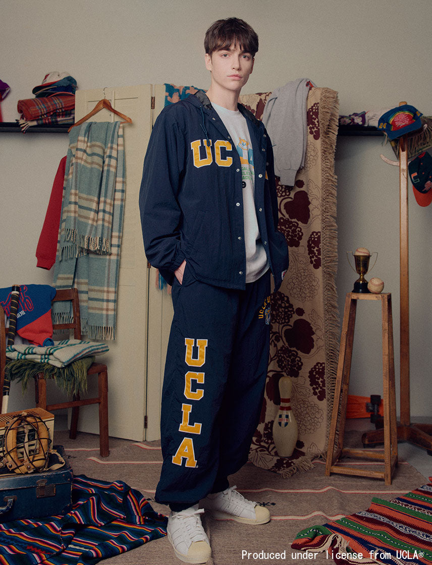 
                  
                    UCLA フード付き コーチジャケット
                  
                
