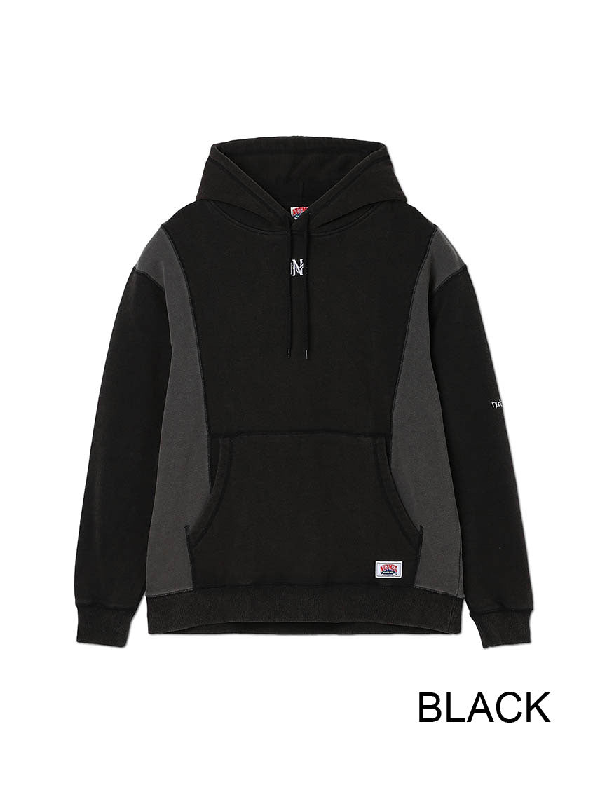 
                  
                    ケミカルウォッシュ 切替BIGプルパーカー
                  
                