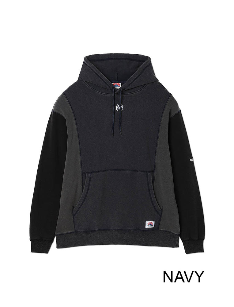 
                  
                    ケミカルウォッシュ 切替BIGプルパーカー
                  
                