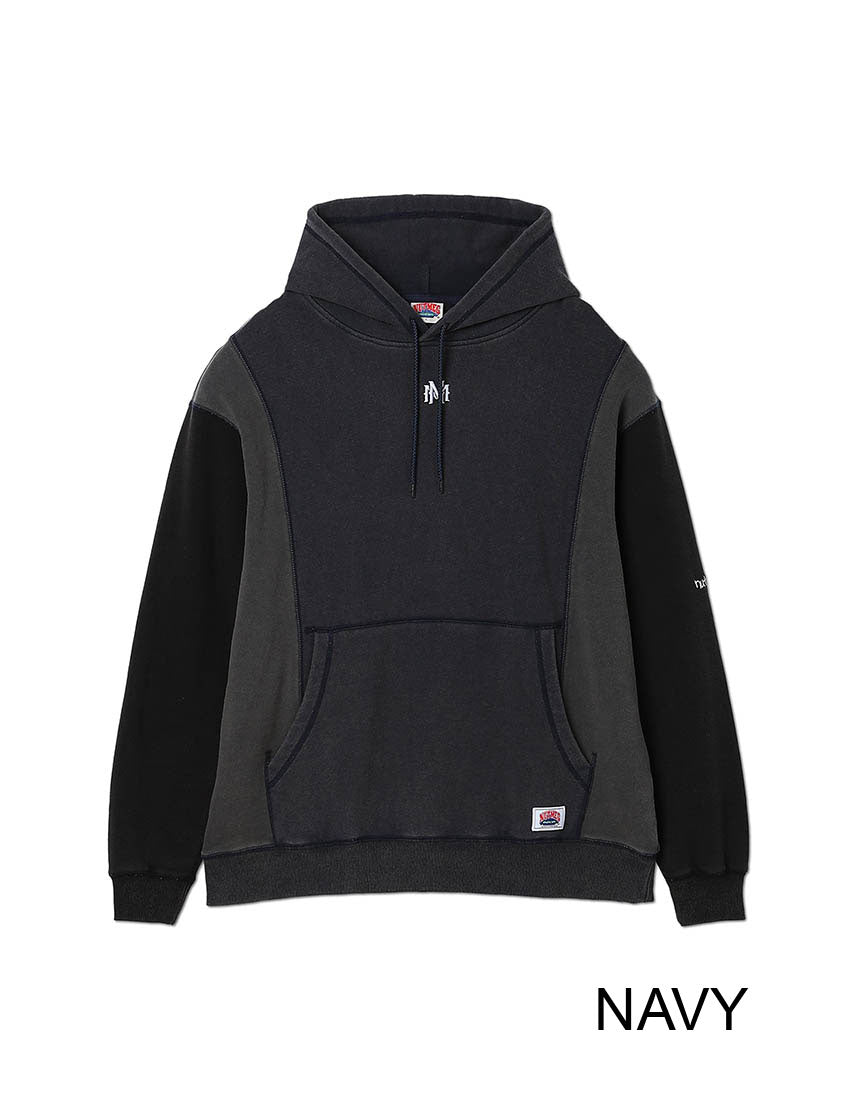 
                  
                    ケミカルウォッシュ 切替BIGプルパーカー
                  
                