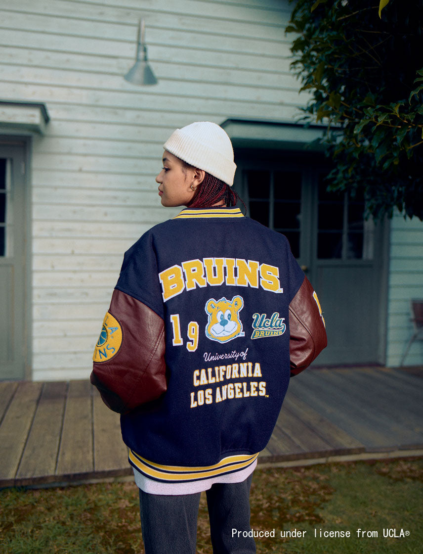 UCLA クラシカル中綿スタジアムジャケット