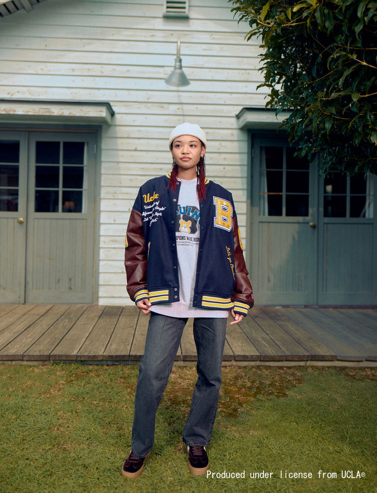 
                  
                    UCLA クラシカル中綿スタジアムジャケット
                  
                