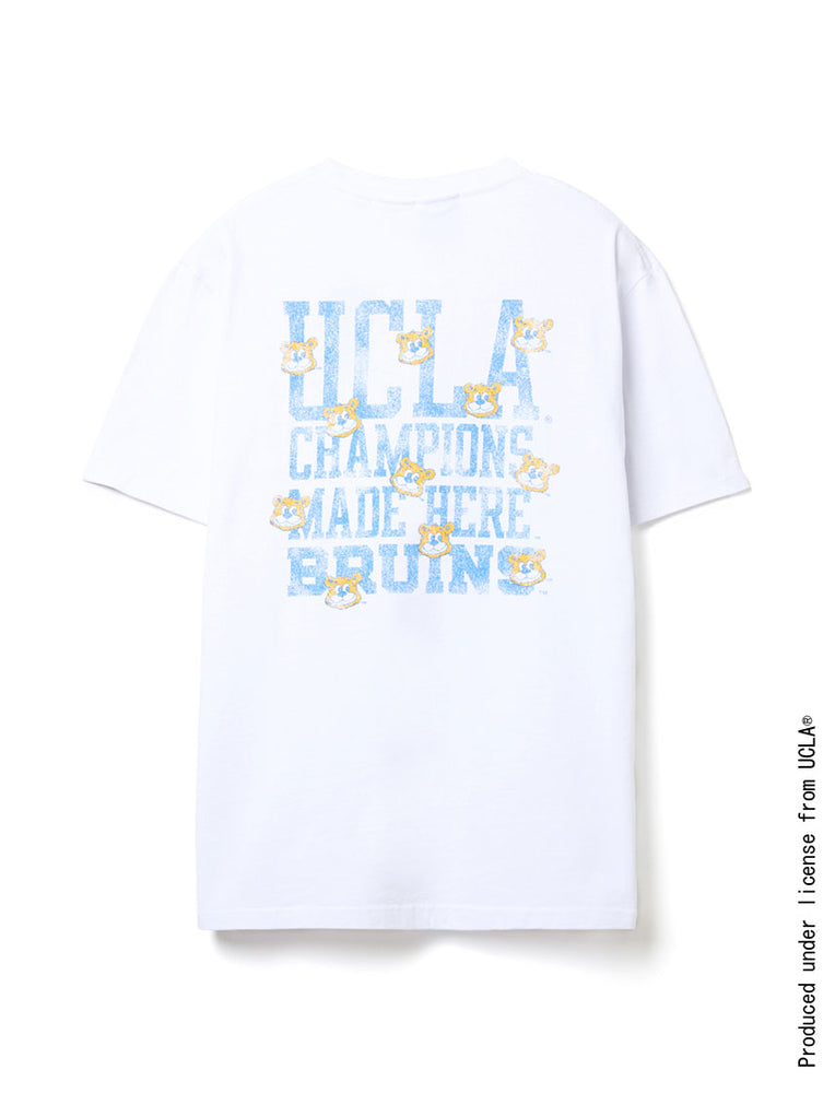
                  
                    UCLA スローガン レギュラーシルエットT
                  
                
