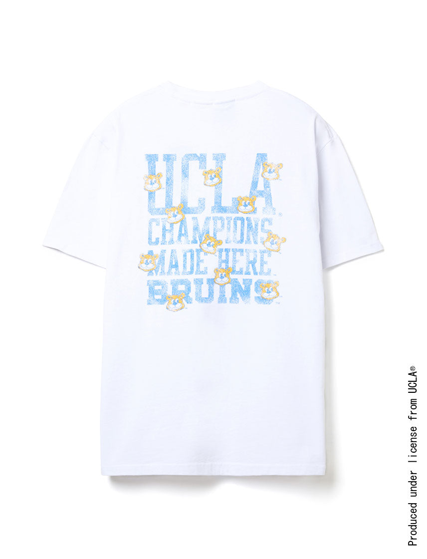 
                  
                    UCLA スローガン レギュラーシルエットT
                  
                