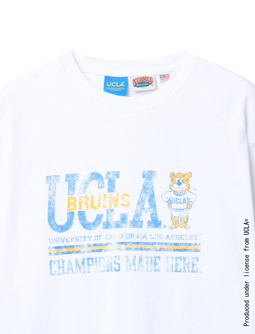 
                  
                    UCLA スローガン レギュラーシルエットT
                  
                