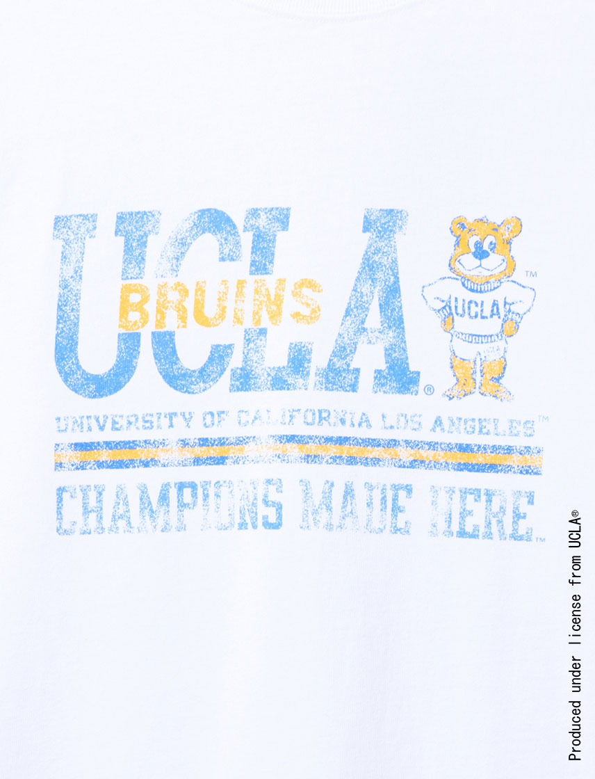 
                  
                    UCLA スローガン レギュラーシルエットT
                  
                