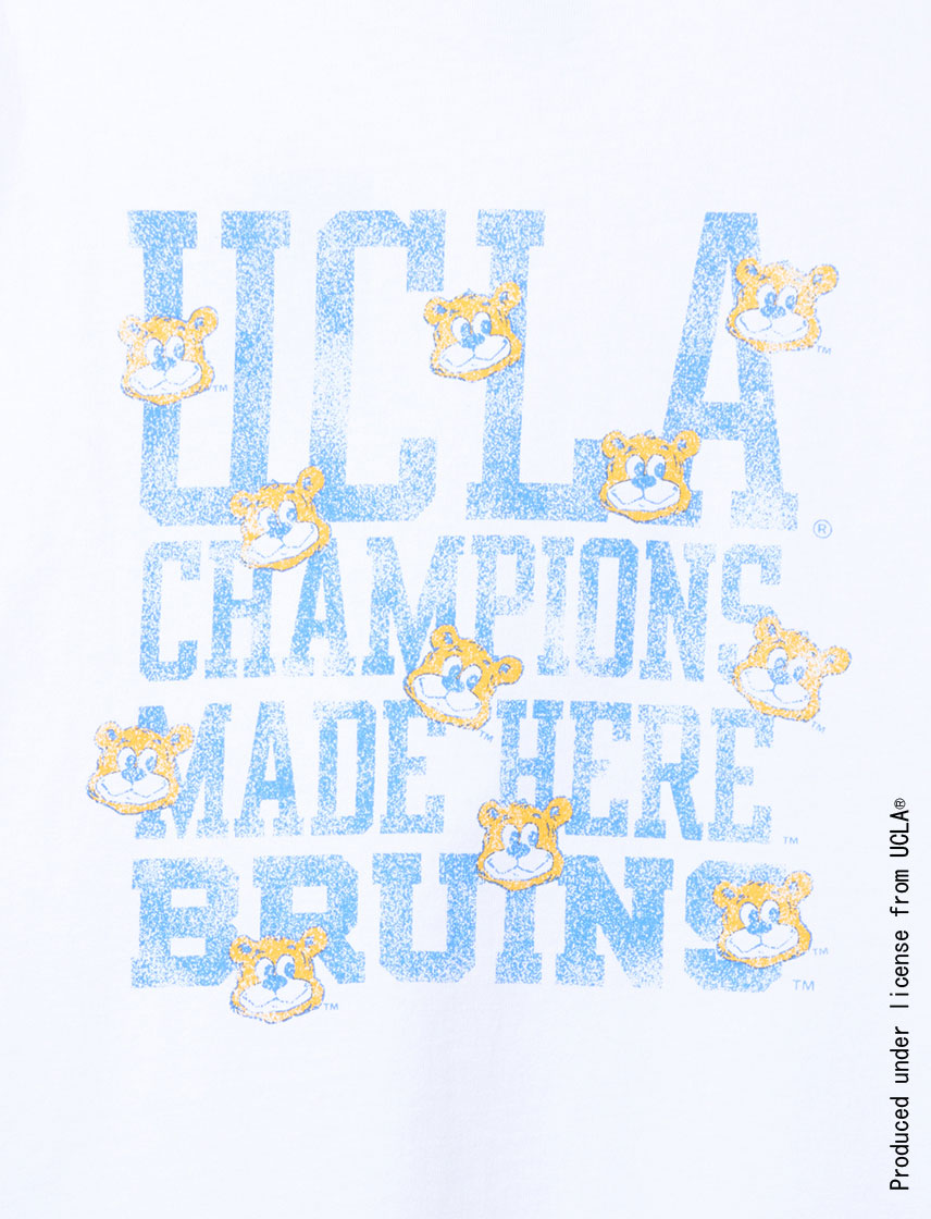 
                  
                    UCLA スローガン レギュラーシルエットT
                  
                