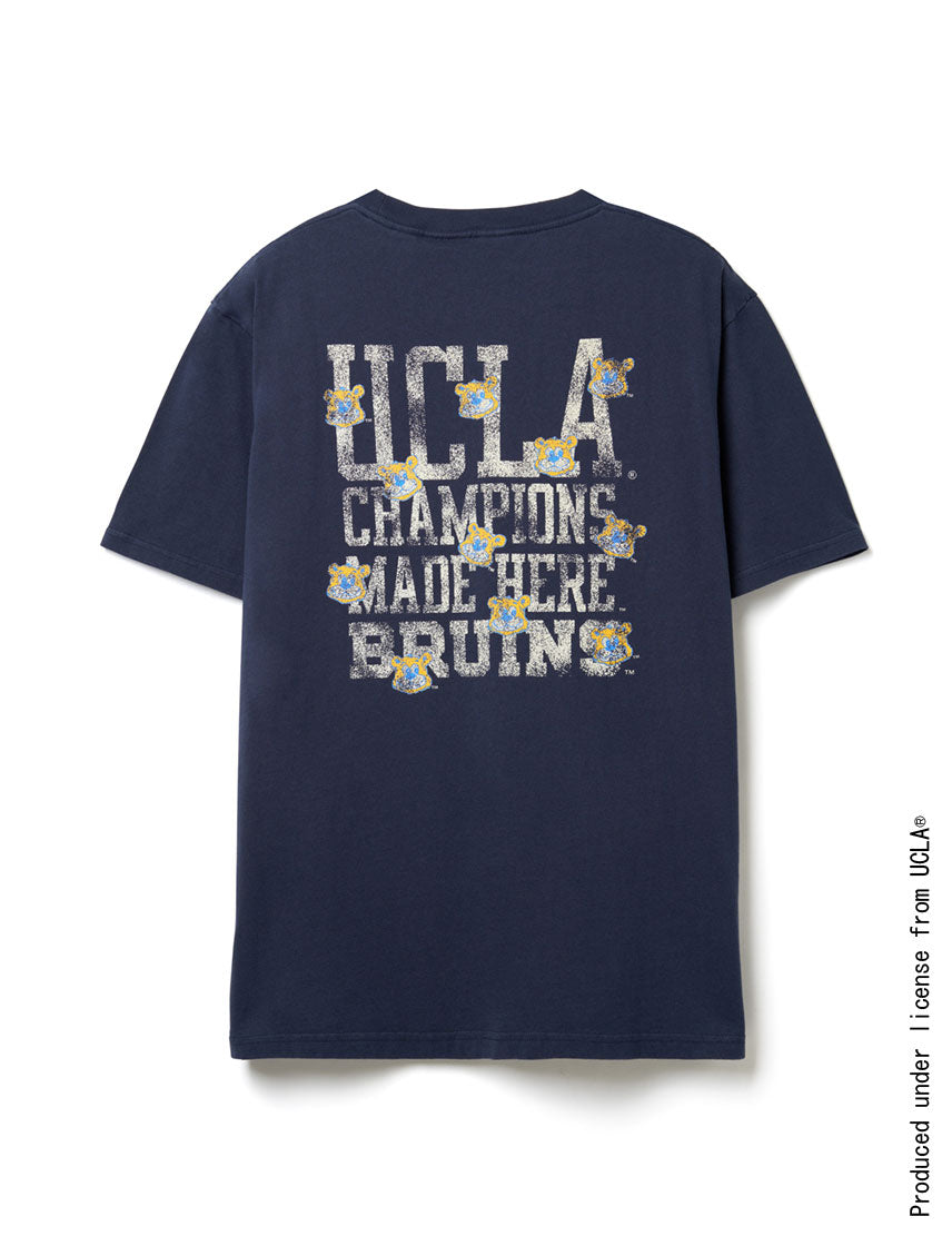 
                  
                    UCLA スローガン レギュラーシルエットT
                  
                