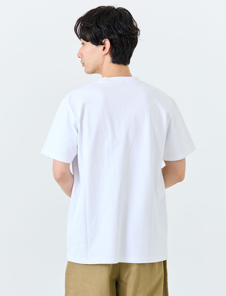 
                  
                    [NUTMEG MILLS] USA Cotton Pocket T-shirt
                  
                
