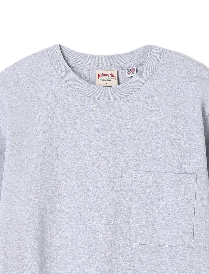
                  
                    [NUTMEG MILLS] USA Cotton Pocket T-shirt
                  
                
