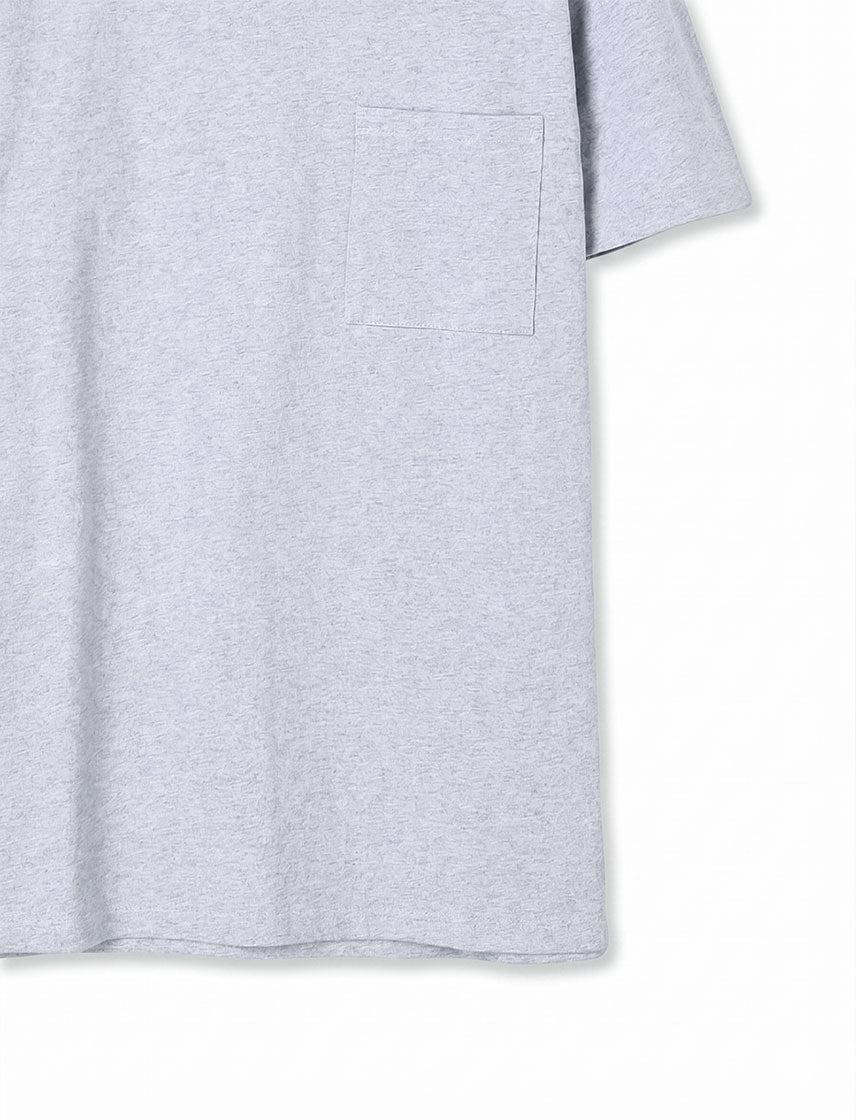 
                  
                    [NUTMEG MILLS] USA Cotton Pocket T-shirt
                  
                