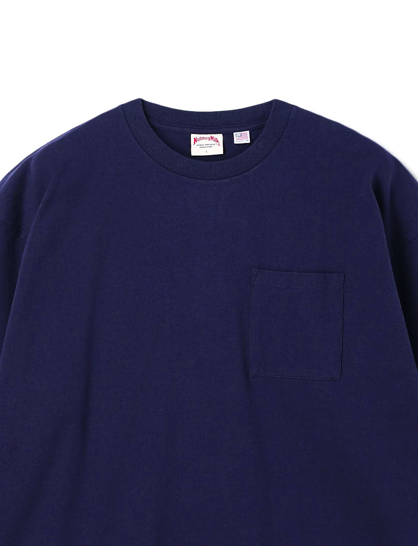 
                  
                    【NUTMEG MILLS】USA Cotton SUPER BIG Pocket Tee
                  
                