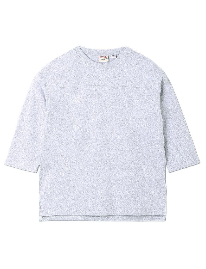 
                  
                    【NUTMEG MILLS】美國棉拼接七分袖T恤
                  
                