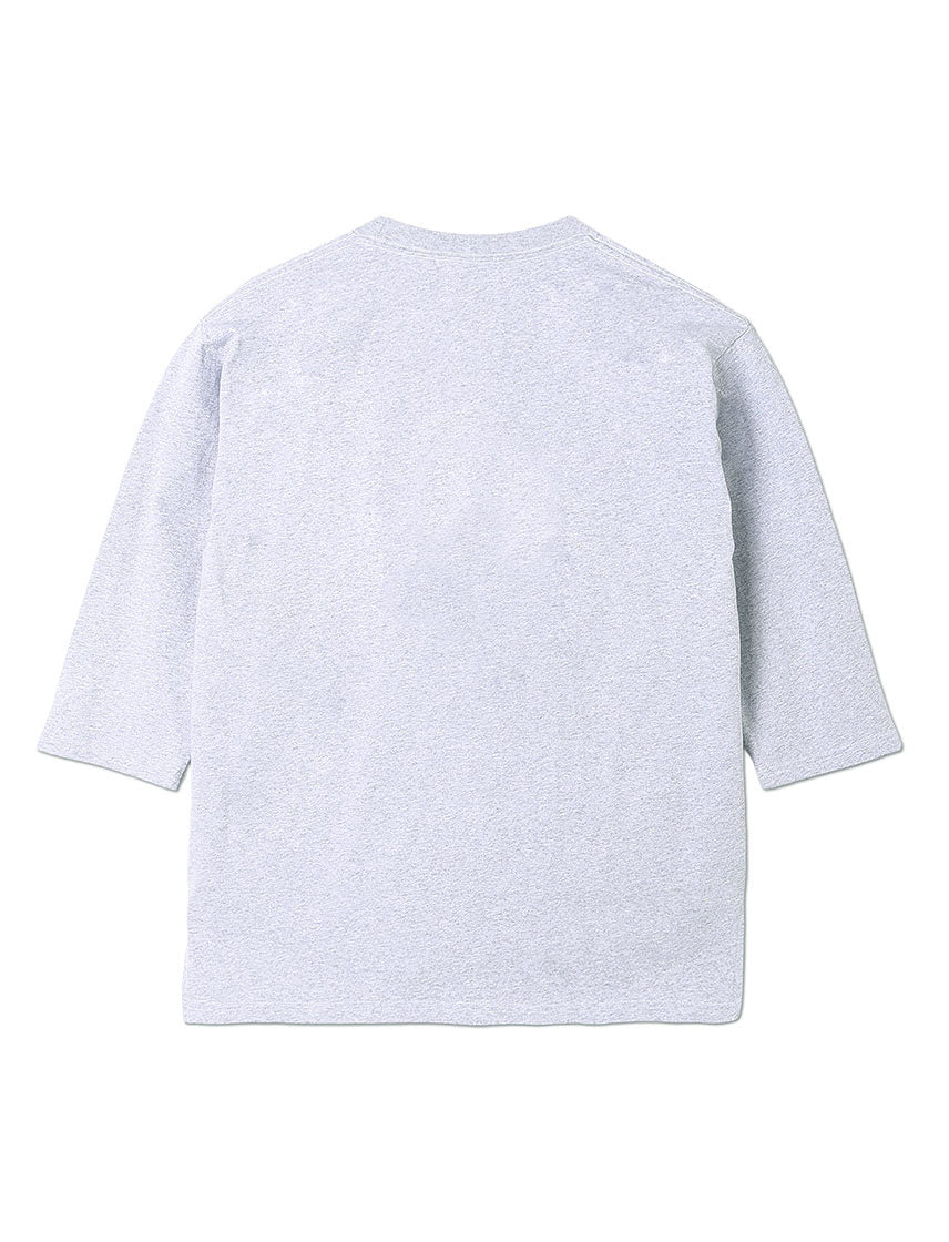 
                  
                    【NUTMEG MILLS】美國棉拼接七分袖T恤
                  
                