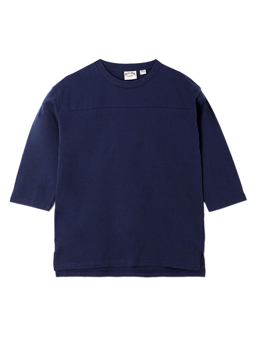 
                  
                    【NUTMEG MILLS】美國棉拼接七分袖T恤
                  
                