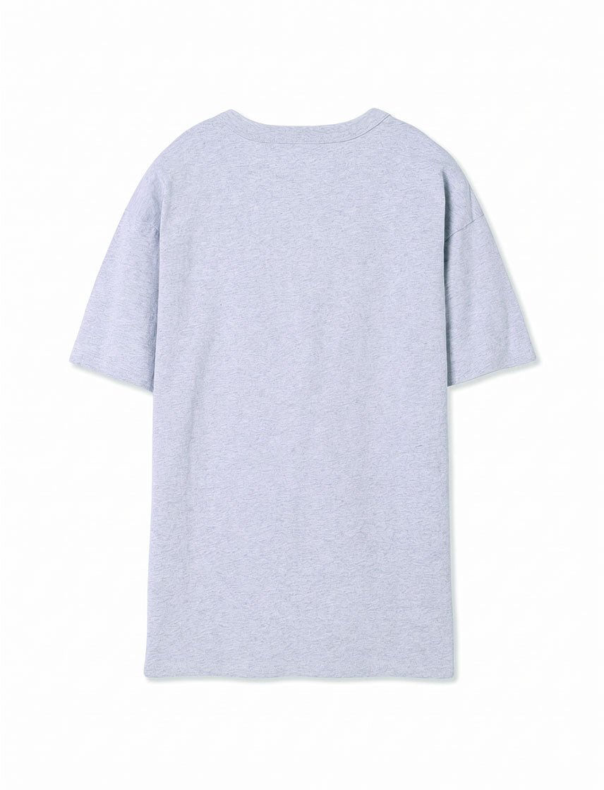 
                  
                    [NUTMEG MILLS] USA Cotton Henley Neck T-shirt
                  
                