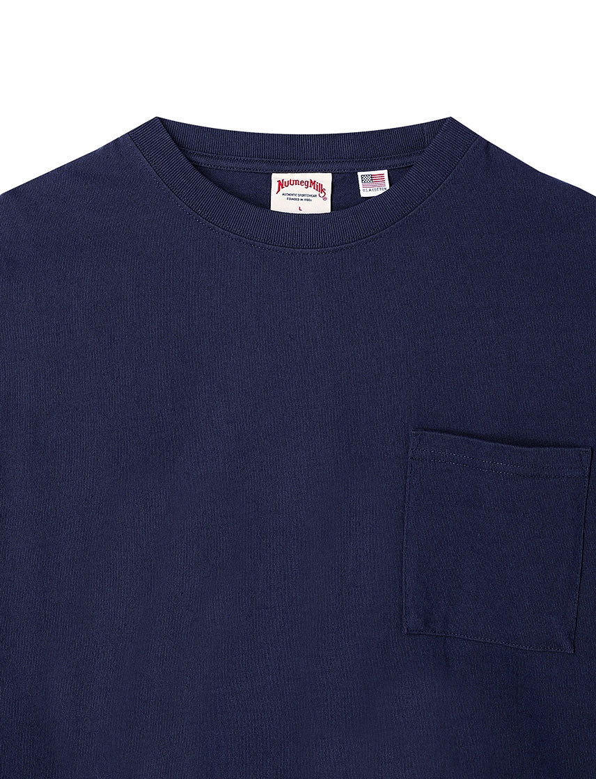 
                  
                    【NUTMEG MILLS】美國棉質 口袋長袖T恤
                  
                