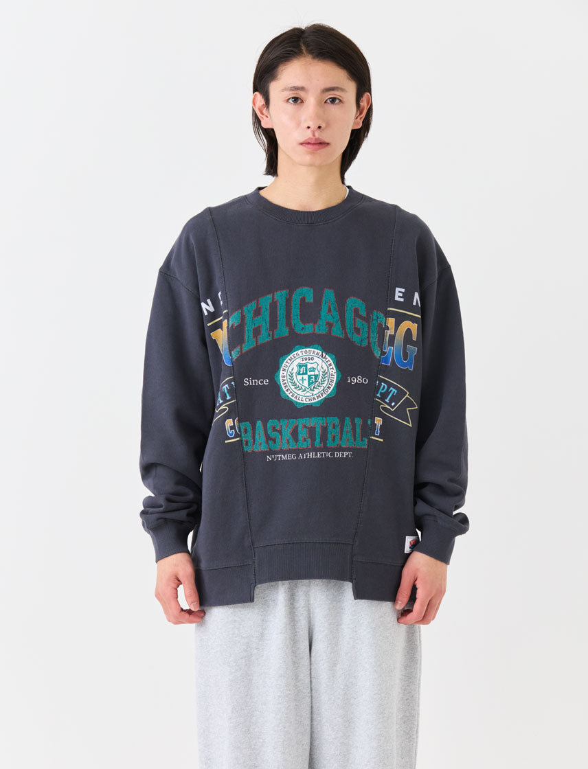 
                  
                    リメイク風 パネリングBIGトレーナー
                  
                