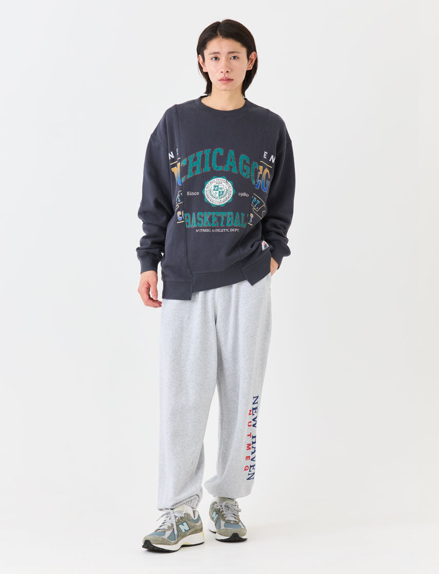 
                  
                    リメイク風 パネリングBIGトレーナー
                  
                