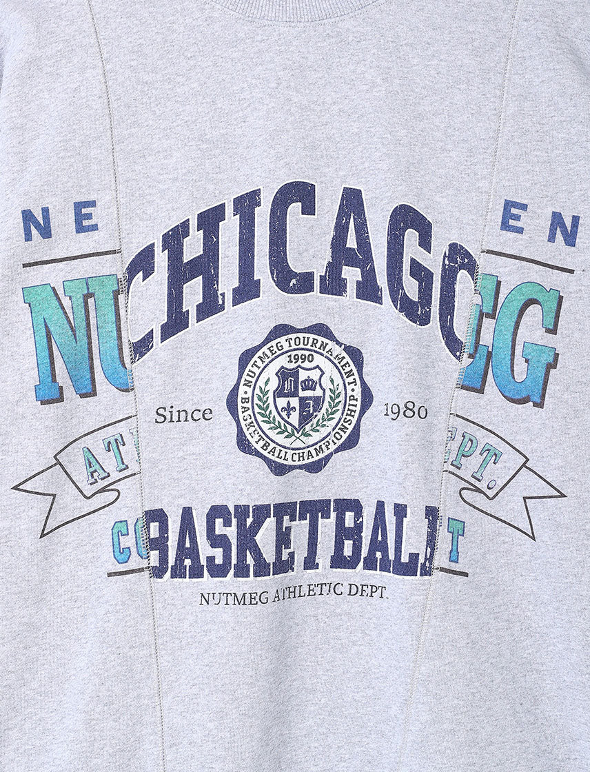 
                  
                    リメイク風 パネリングBIGトレーナー
                  
                