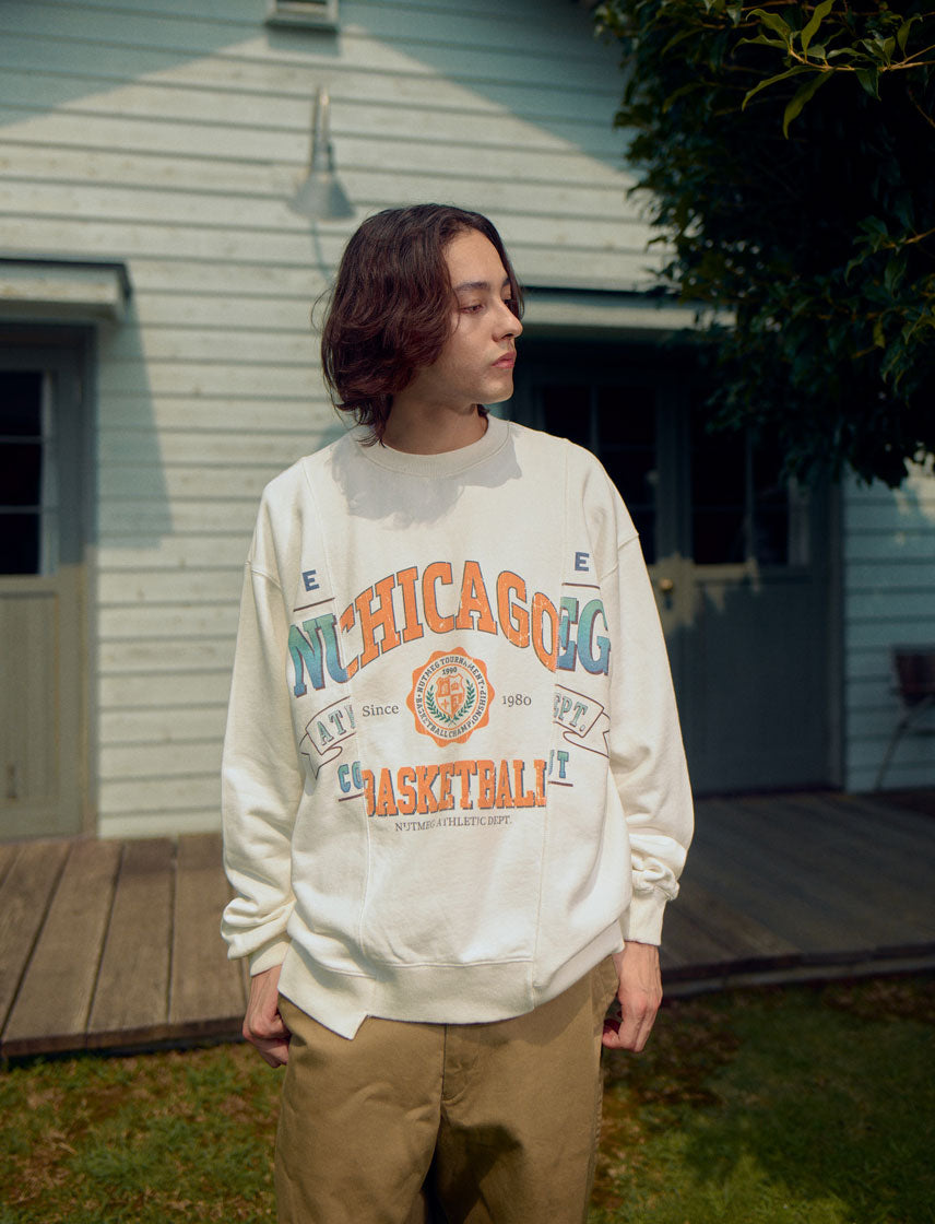 
                  
                    リメイク風 パネリングBIGトレーナー
                  
                