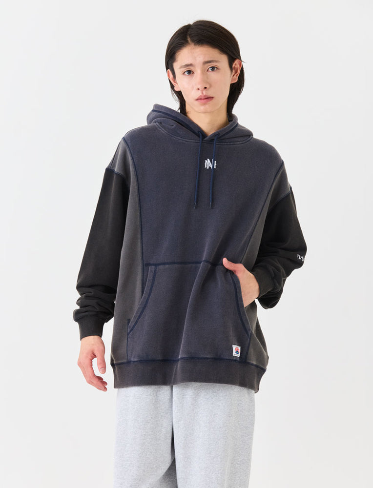 
                  
                    ケミカルウォッシュ 切替BIGプルパーカー
                  
                