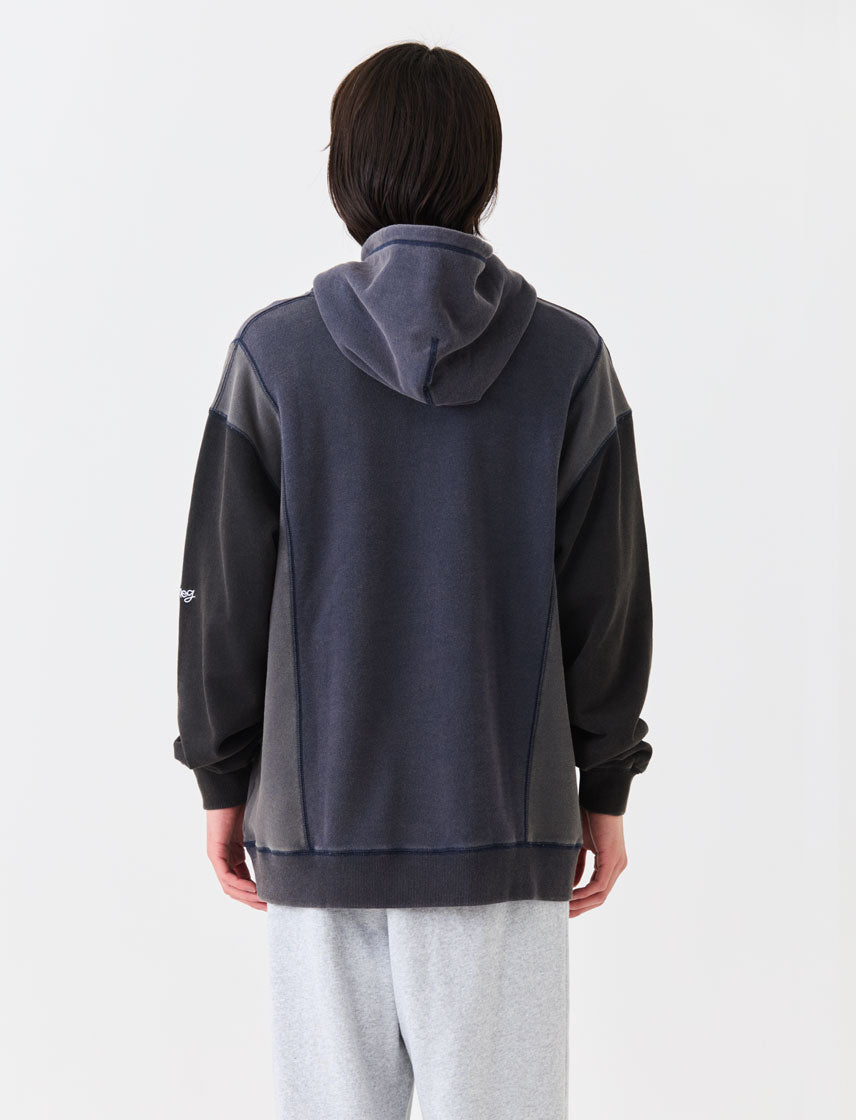 
                  
                    ケミカルウォッシュ 切替BIGプルパーカー
                  
                