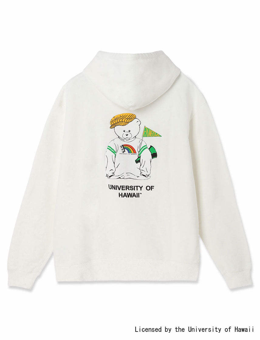 
                  
                    ハワイ大学 発泡プリント プルパーカー
                  
                