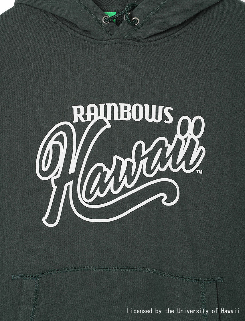 
                  
                    ハワイ大学 発泡プリント プルパーカー
                  
                