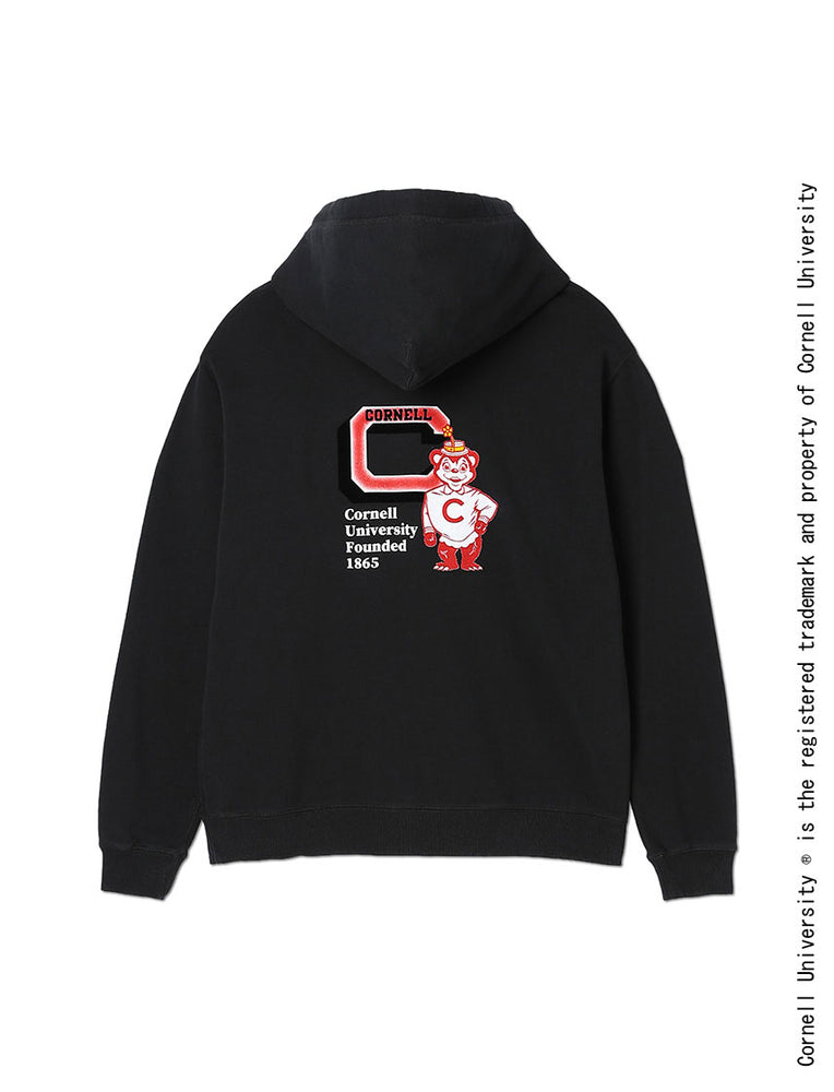 
                  
                    CORNELL 静電フロッキーロゴ プルパーカー
                  
                