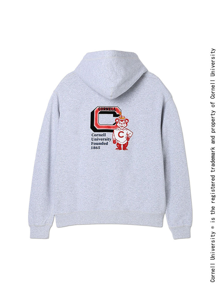 
                  
                    CORNELL 静電フロッキーロゴ プルパーカー
                  
                