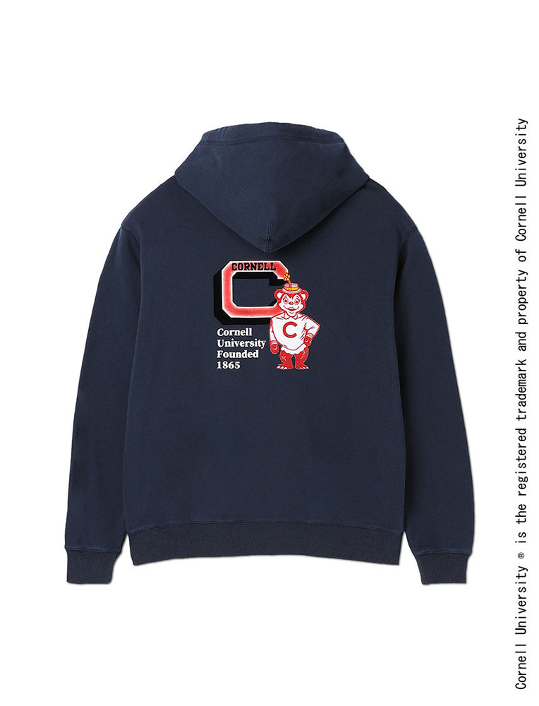 
                  
                    CORNELL 静電フロッキーロゴ プルパーカー
                  
                
