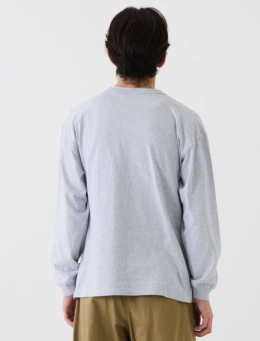 
                  
                    【NUTMEG MILLS】USAコットン ヘンリーネック ロンT
                  
                