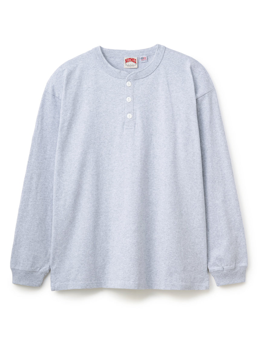 
                  
                    【NUTMEG MILLS】USAコットン ヘンリーネック ロンT
                  
                