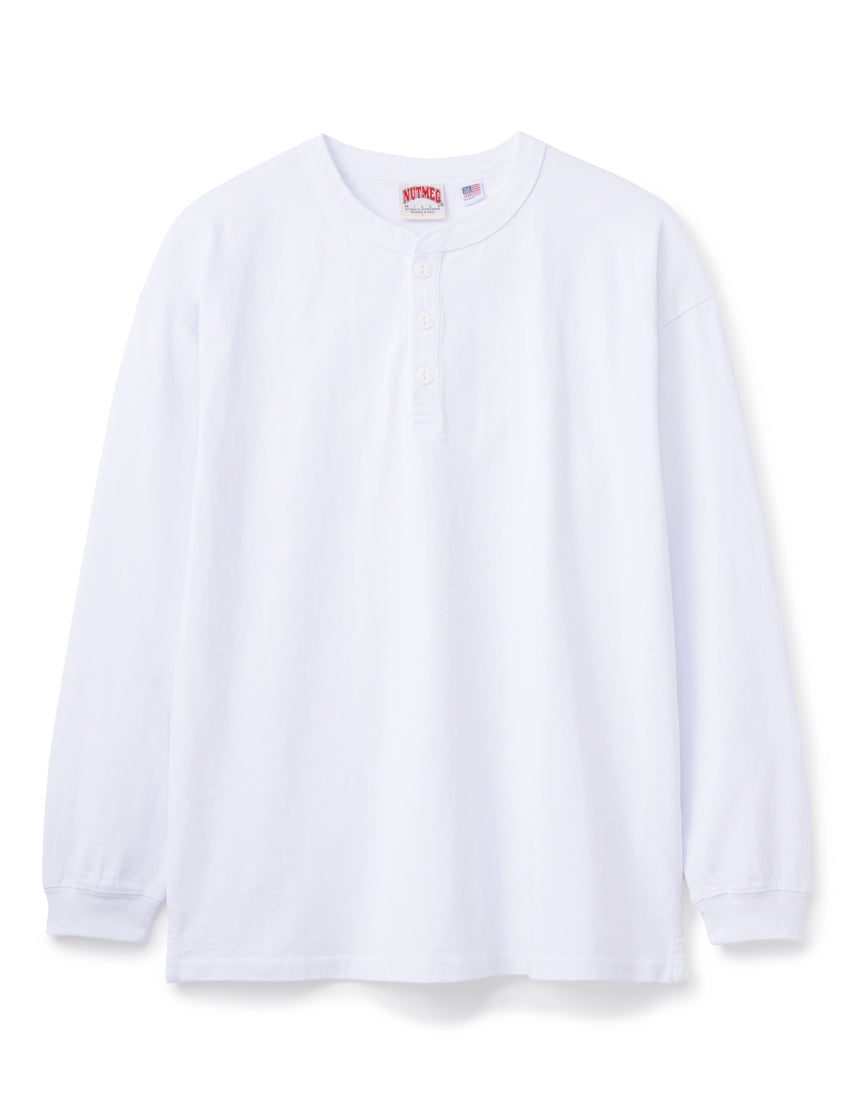 
                  
                    【NUTMEG MILLS】USAコットン ヘンリーネック ロンT
                  
                