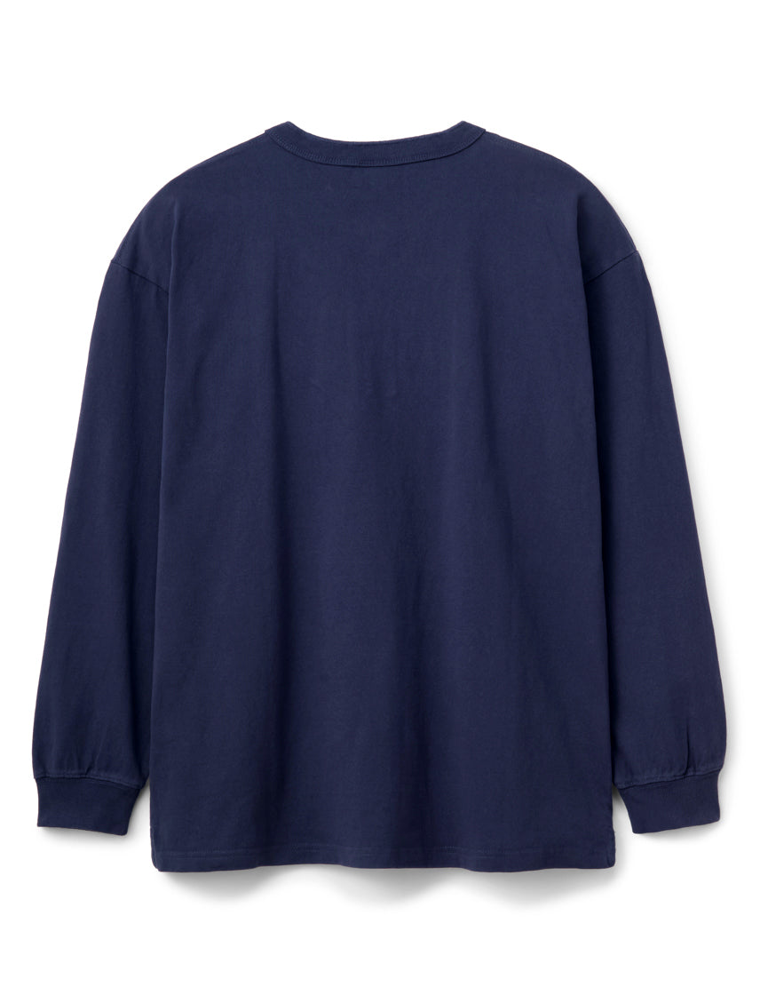 
                  
                    【NUTMEG MILLS】USAコットン ヘンリーネック ロンT
                  
                