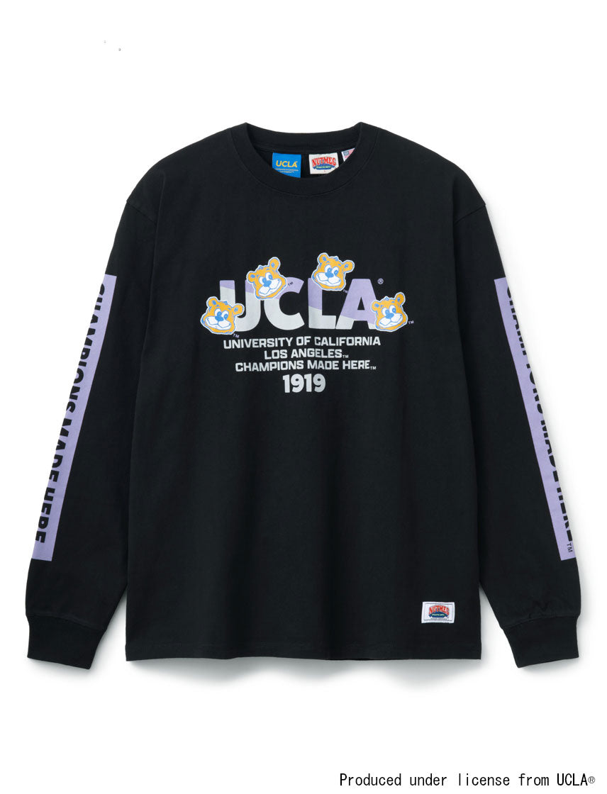 
                  
                    UCLA CHAMPIONS MADE HERE 袖プリント ロン T
                  
                
