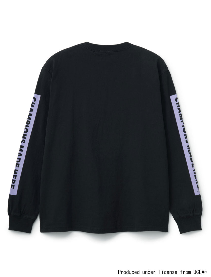 
                  
                    UCLA CHAMPIONS MADE HERE 袖プリント ロン T
                  
                