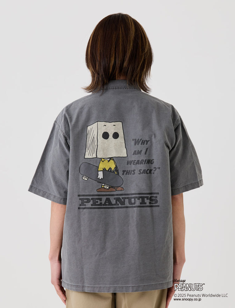 
                  
                    PEANUTS ミリタリー半袖シャツ
                  
                