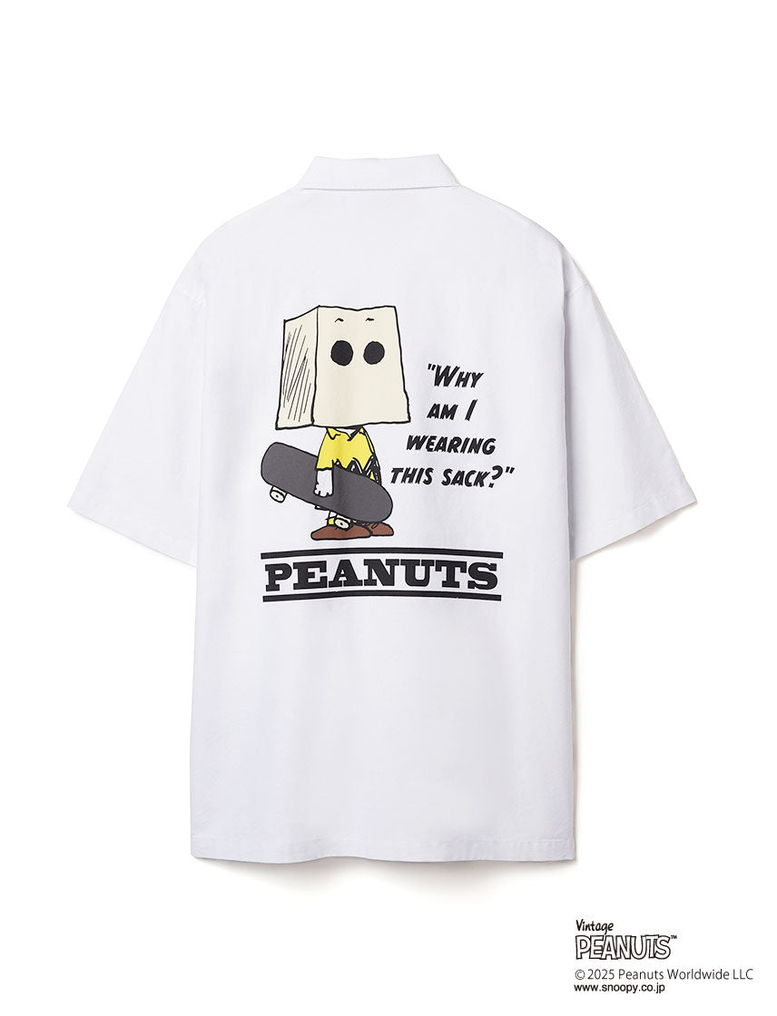 
                  
                    PEANUTS ミリタリー半袖シャツ
                  
                