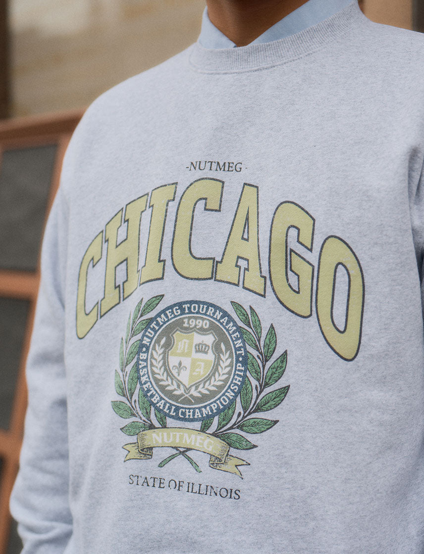 
                  
                    CHICAGO カレッジロゴトレーナー
                  
                